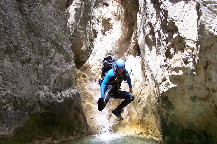 Canyoning in Spanien